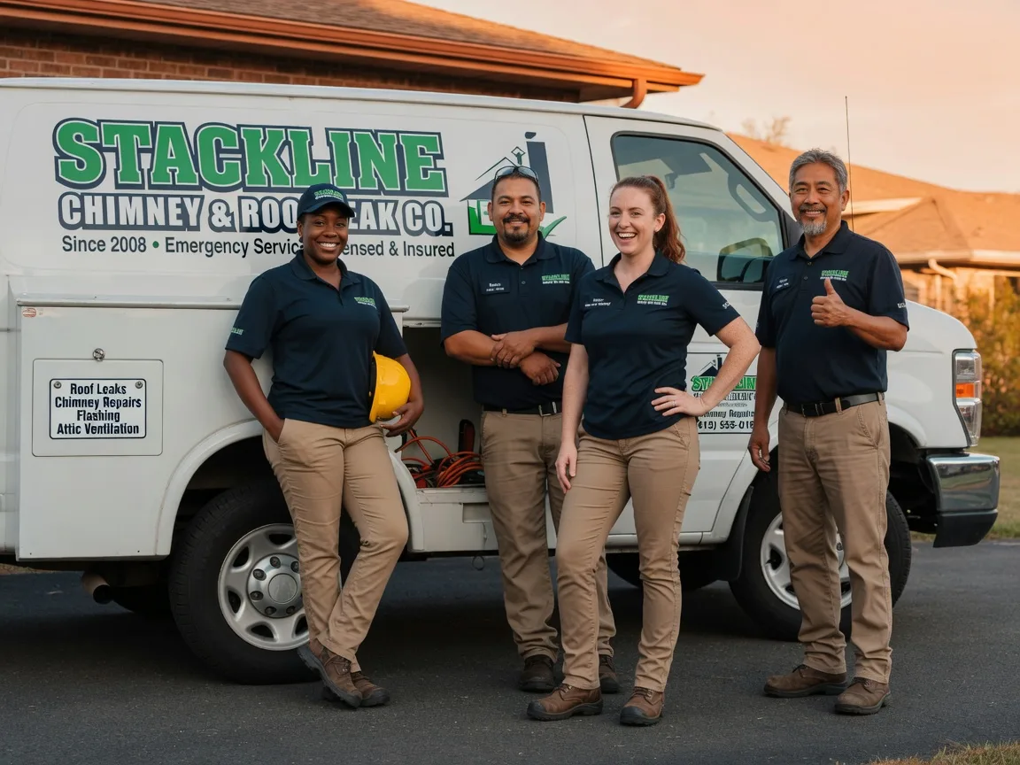 Chimney flashing repair company in Danville, VT